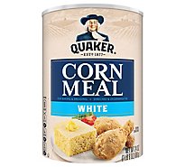 Quaker Corn Meal White - 24 Oz