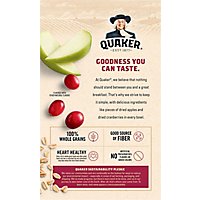 Quaker Oatmeal Instant Apples & Cranberries - 8-1.51 Oz - Image 6