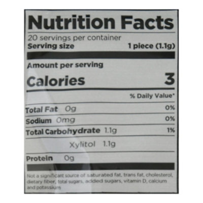 PUR Gum Mints Aspartame Free Peppermint Pouch - 20 Count - Image 4