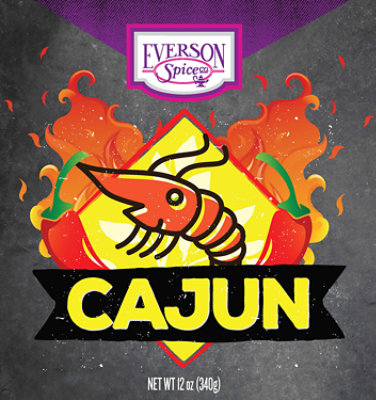 Everson Cajun Seasoning - 3 Oz - Image 1