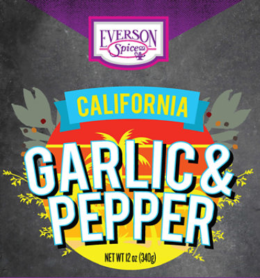 Everson California Gourmet Garlic And Pepper - 3 Oz - Image 1