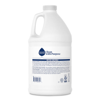 Seventh Generation Bleach Chlorine Free 3In1 Free & Clear - 64 Oz - Image 4