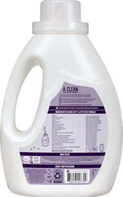 Seventh Generation Fabric Softener Natural Lavender and Blue Eucalyptus Bottle - 50 Fl. Oz. - Image 4