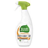 Seventh Generation Disinfecting Cleaner Multi-Surface Lemongrass Citrus - 26 Fl. Oz. - Image 2