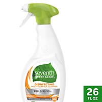 Seventh Generation Disinfecting Cleaner Multi Surface Lemongrass Citrus - 26 Fl. Oz. - Image 1