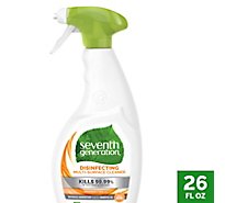 Seventh Generation Disinfecting Cleaner Multi-Surface Lemongrass Citrus - 26 Fl. Oz.