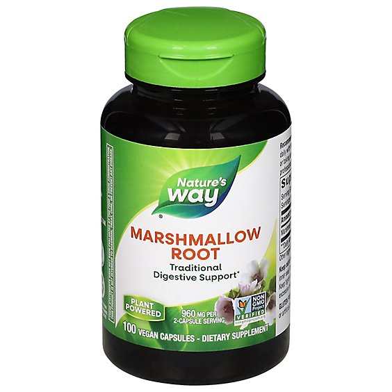 Natures Way Marshmallow Root - 100 Count