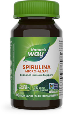 Natures Way Spirulina - 100 Count - Image 1