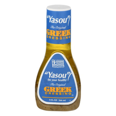 Yasou Dressing Greek - 9 Fl. Oz. - Image 2