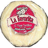 La Favorita Tortillas Flour Bag 12 Count - 15 Oz - Image 1