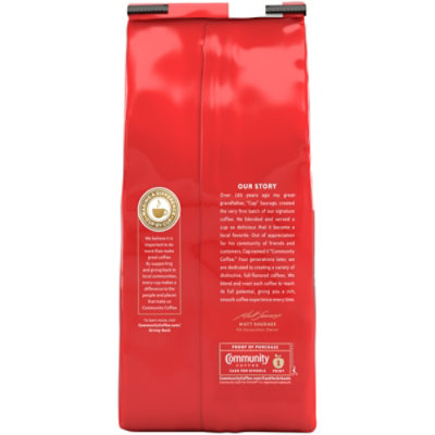 Community Coffee Coffee Ground Medium Roast Hotel Blend - 12 Oz - Image 4