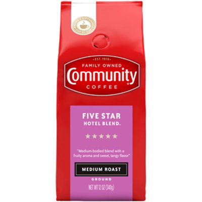 Community Coffee Coffee Ground Medium Roast Hotel Blend - 12 Oz - Image 2