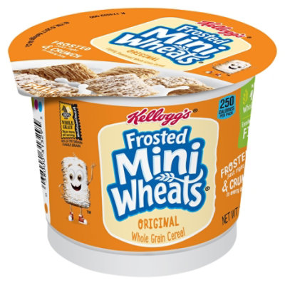 Kellogg's Frosted Mini-Wheats Original High Fiber Breakfast Cereal - 2.5 Oz - Image 4
