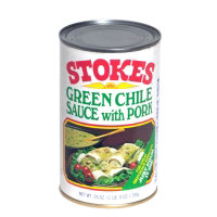 Stokes Green Chile Sauce With Pork Mild Can 28 Oz Andronico's