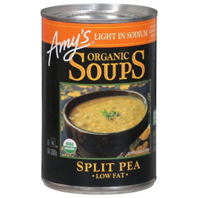 Amys Organic Soups Low Fat Split Pea - 14.1 Oz - Albertsons