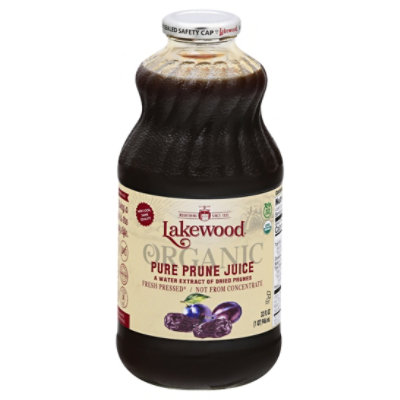 Lakewood Organic 100% Juice Pure Prune - 32 Fl. Oz. - Image 3