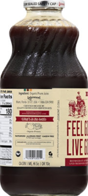 Lakewood Organic 100% Juice Pure Prune - 32 Fl. Oz. - Image 6