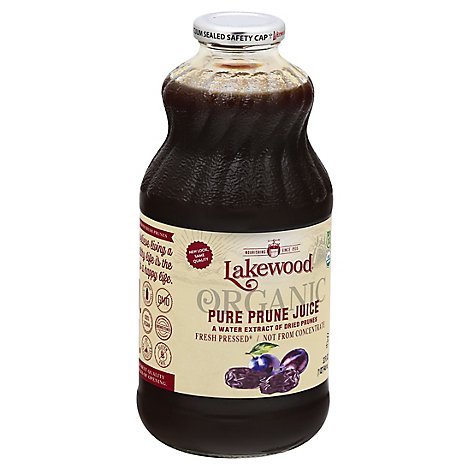 Lakewood Organic 100% Juice Pure Prune - 32 Fl. Oz.