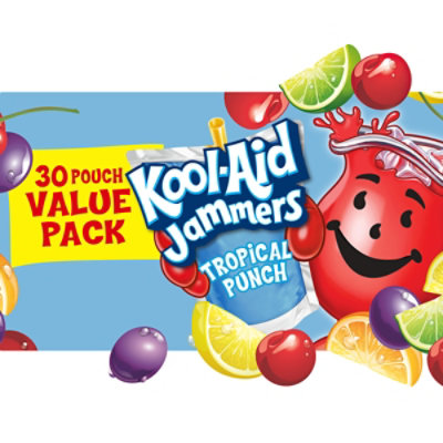 Kool-Aid Jammers Tropical Punch Flavored Drink Value Pack - 30 - 6 Fl. Oz. - Image 1