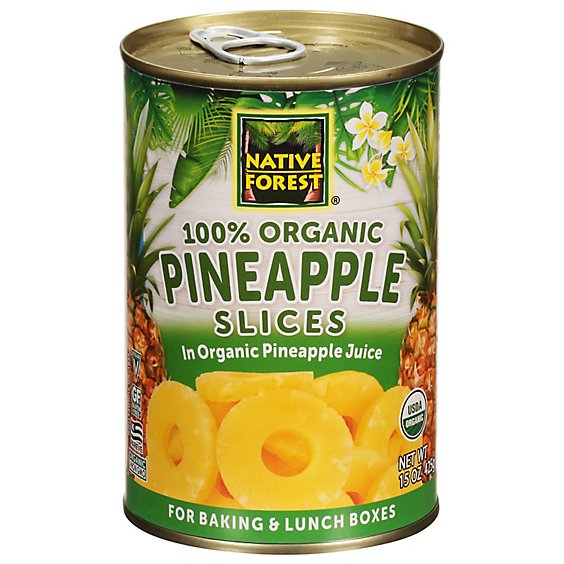 Native Forest Organic Pineapple Slices - 15 Oz