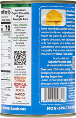 Native Forest Organic Pineapple Crushed - 14 Oz - Image 5
