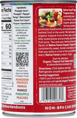 Native Forest Organic Fruit Salad Tropical - 14 Oz - Image 5