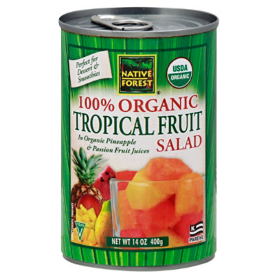 Native Forest Organic Fruit Salad Tropical - 14 Oz - Image 1