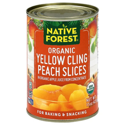 Native Forest Organic Peaches Sliced - 15 Oz