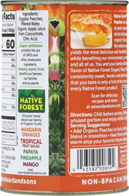 Native Forest Organic Peaches Sliced - 15 Oz - Image 5