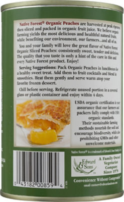 Native Forest Organic Peaches Sliced - 15 Oz - Image 2