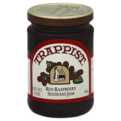 Trappist Jam Seedless Red Raspberry - 12 Oz - Tom Thumb