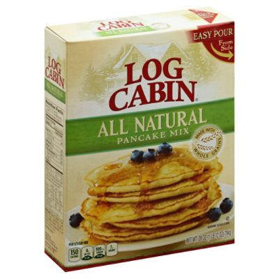 Log Cabin All Natural Pancake Mix - 28 Oz - Safeway