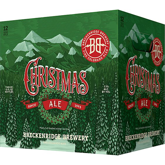 Breckenridge Brewery Christmas Ale Bottles - 12-12 Fl. Oz.