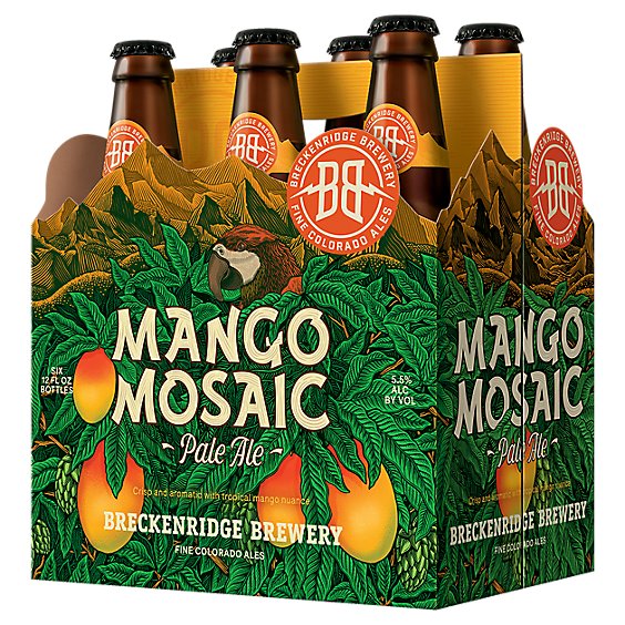Breckenridge Brewery Mango Mosaic Pale Ale In Bottles - 6-12 Fl. Oz.