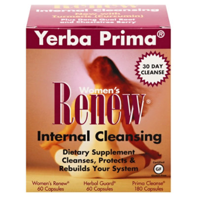 Yerba Prima Cleanse Womn Renew Intrnl Kit - 1 Each - Image 3