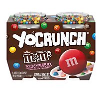 YoCrunch Low Fat Strawberry With M&Ms Yogurt - 4-4 Oz