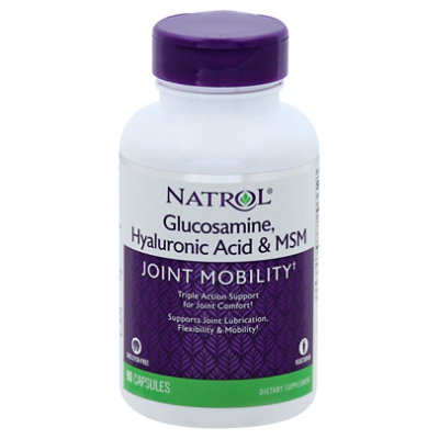 Natrol Msm Glucosamine Ha - 90 Count
