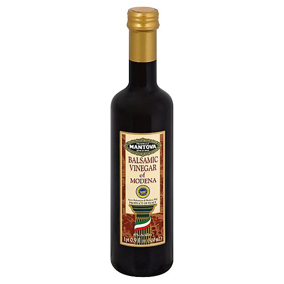 FRATELLI MANTOVA Vinegar Balsamic Vinegar Of Modena - 17 Fl. Oz.
