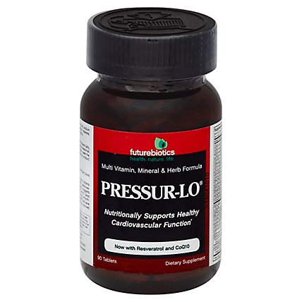 Futurebiotics Tablets Pressur-Lo - 90 Count - Image 1