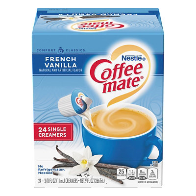 Coffee Mate Nestle French Vanilla Liquid Coffee Creamer Singles - 9 Fl. Oz. - Image 4