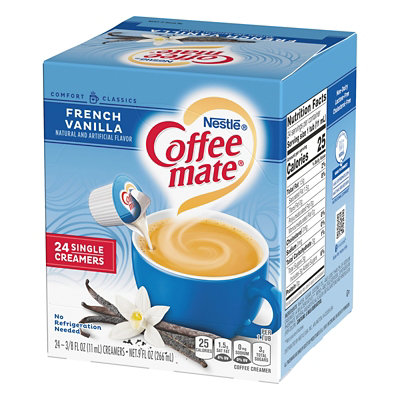 Coffee Mate Nestle French Vanilla Liquid Coffee Creamer Singles - 9 Fl. Oz. - Image 3