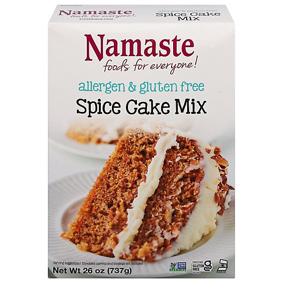 Namaste Spice Cake Mix Gluten Free - 26 Oz