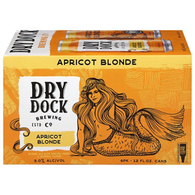 Dry Dock Apricot In Cans - 6-12 Fl. Oz. - Image 1