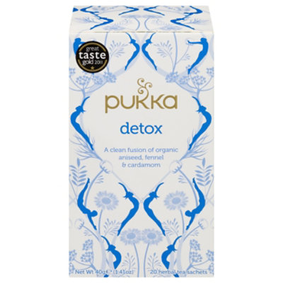 Pukka Herbal Tea Organic Detox - 20 Count - Image 3