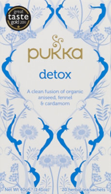 Pukka Herbal Tea Organic Detox - 20 Count - Image 2