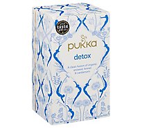 Pukka Herbal Tea Organic Detox - 20 Count