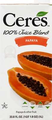 Ceres Juice Papaya - 33.8 Fl. Oz. - Image 2