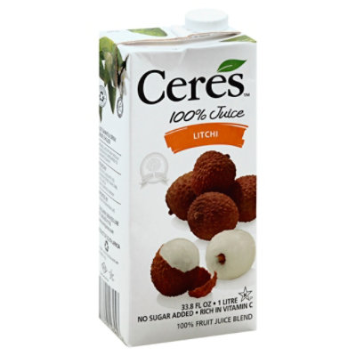 Ceres Juice Litchi - 33.8 Fl. Oz. - tomthumb