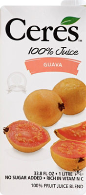 Ceres Guava 100% Fruit Juice Blend No Sugar Added - 1 Liter - Image 2