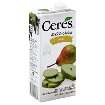 Ceres Juice Pear - 33.8 Fl. Oz. - Image 1